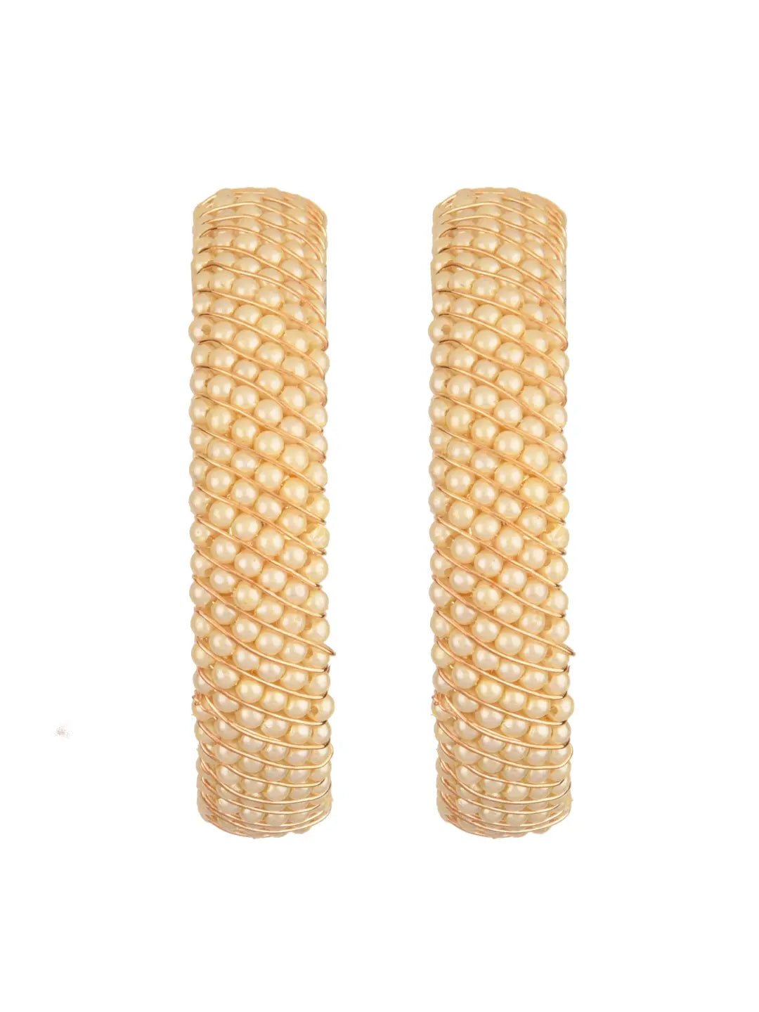Off-White Kada Bangles Set of 2